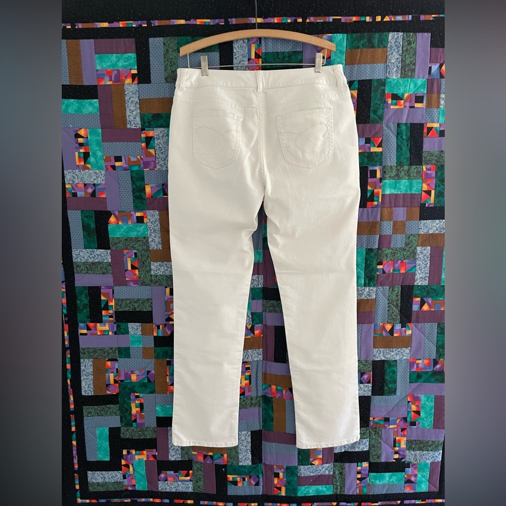 Chico's Platinum Denim Jeans - Picture 2 of 5